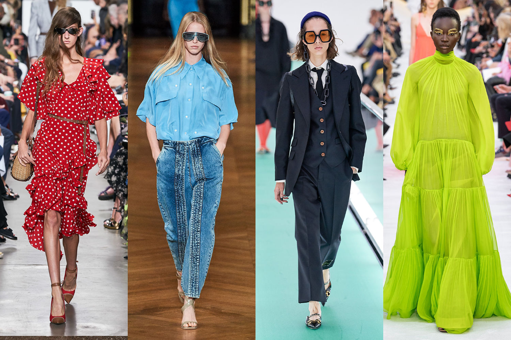 Modetrends Frühling - Sommer 2021 Die Landung unregelmäßiger Designs